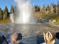 Hiking in Yellowstone National Park